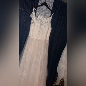 Wedding dress champ/ivory size 16